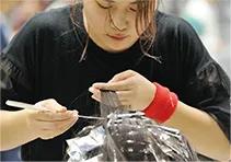 カリキュラム　ホイルワーク　大村美容ファッション専門学校