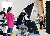 カリキュラム　フォトシューティング　大村美容ファッション専門学校