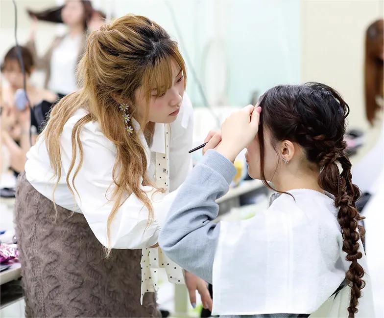 大村美容ファッション専門学校 経験値で差をつける豊富な現場実習