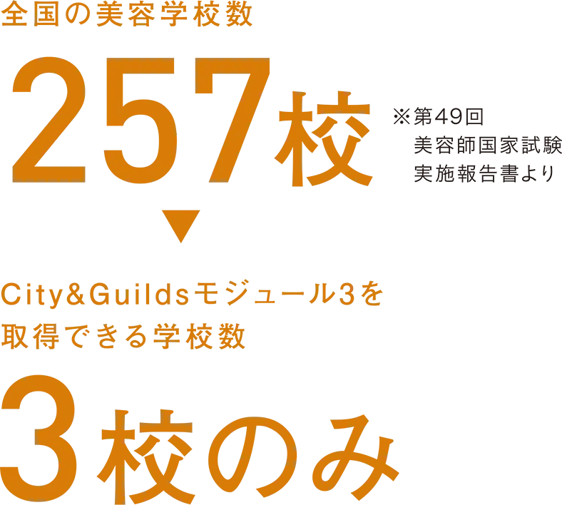 大村美容ファッション専門学校 国際美容技能資格