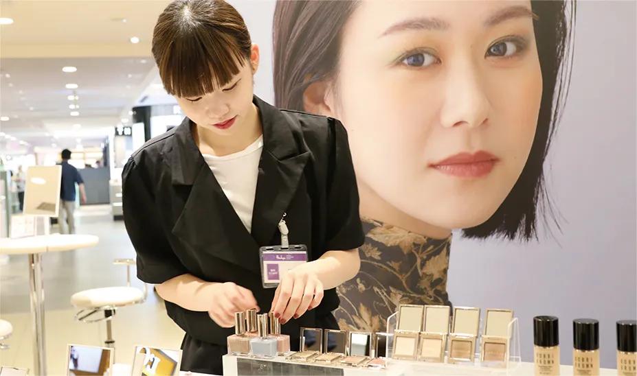 博多阪急のビューティーイベント　大村美容ファッション専門学校