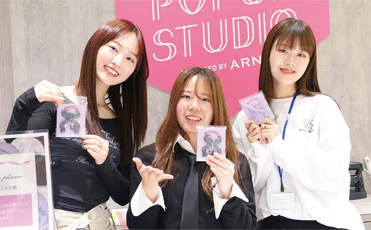 博多阪急のビューティーイベント　大村美容ファッション専門学校