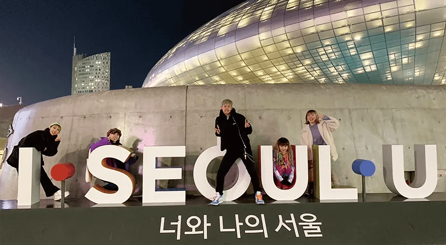 韓国研修　大村美容ファッション専門学校