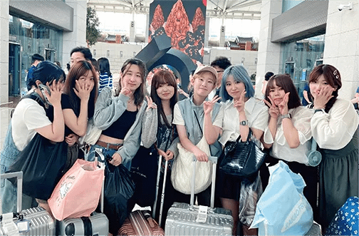 韓国研修　大村美容ファッション専門学校