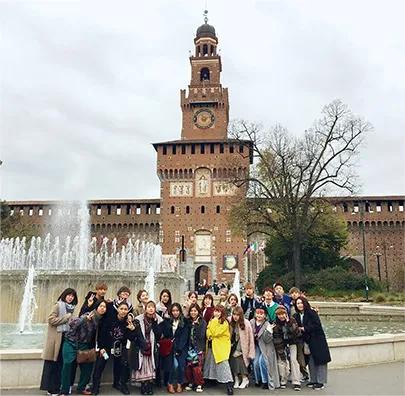 ヨーロッパ研修　大村美容ファッション専門学校