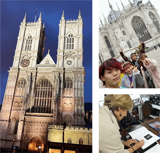 ヨーロッパ研修　大村美容ファッション専門学校