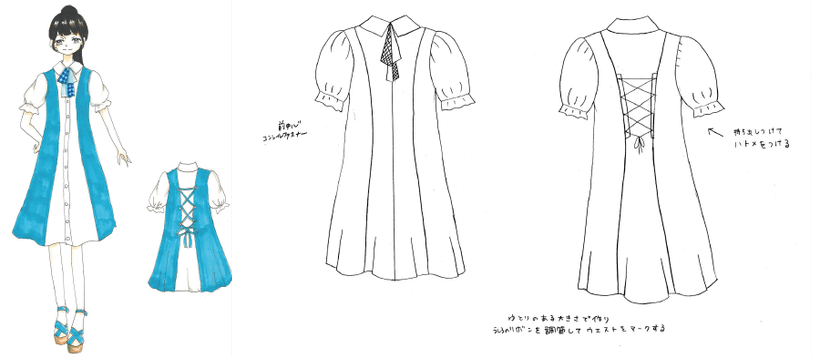 アイドル衣装デザイン