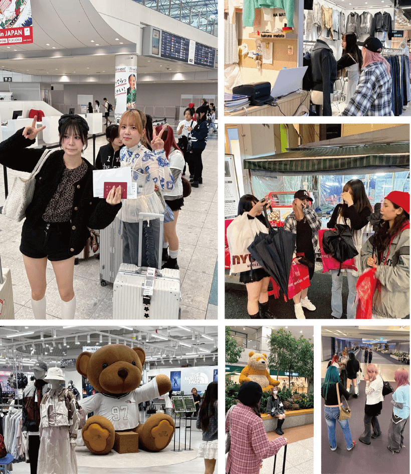 韓国研修 ファッション科 トータルファッションコース　大村美容ファッション専門学校