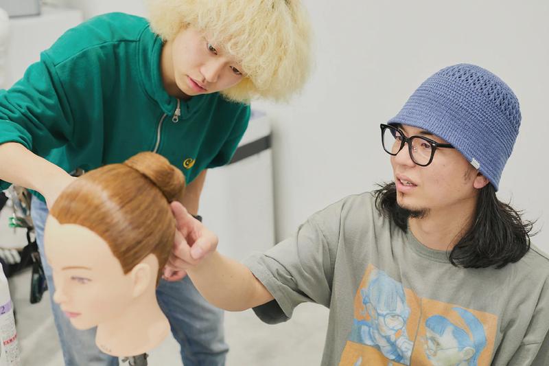 出張SABFA | ヘアメイクアップアーティスト科 | 美容専門学校は大村美容ファッション専門学校