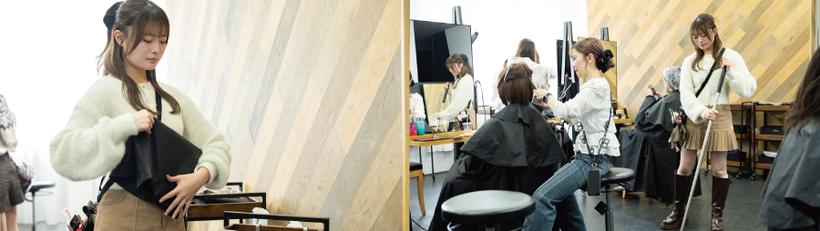 日本トップレベルの実習サロン　大村美容ファッション専門学校