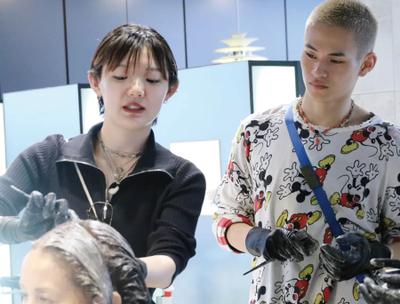 サロン式アシスタントワーク(ヘアカラー)