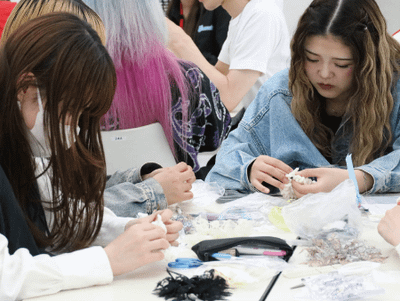 ヘッドアクセ製作＆ヘアアレンジ