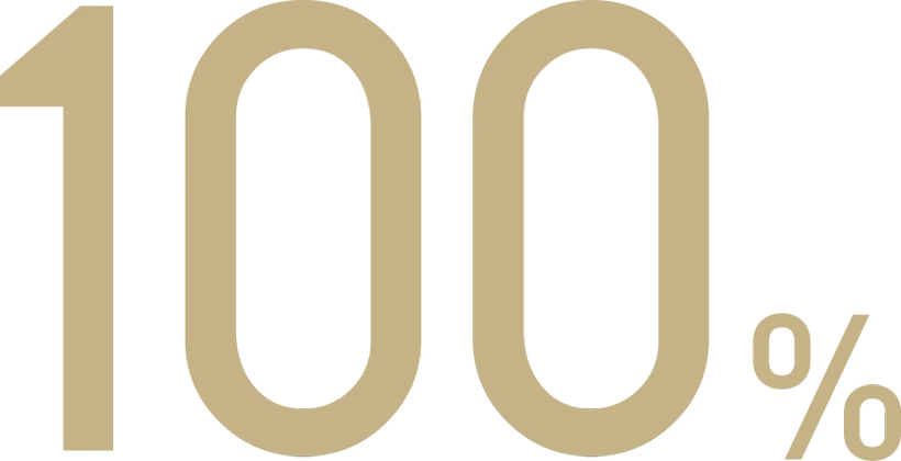 希望者業界就職率※2024年実績 100%