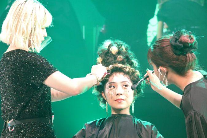 美容科2年生　パワーフェスティバル