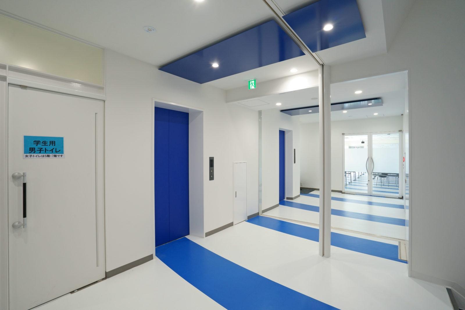 美容専門学校　校舎　リニューアル