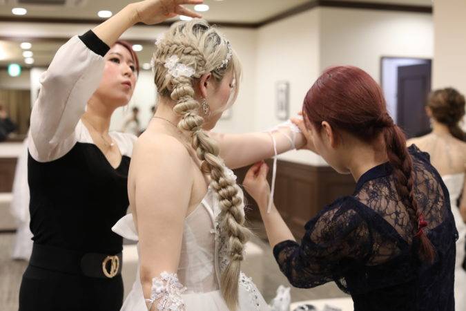 【福岡・赤坂】ルアンジェ教会で開催！美容学生によるブライダルヘアメイクコンテスト💐