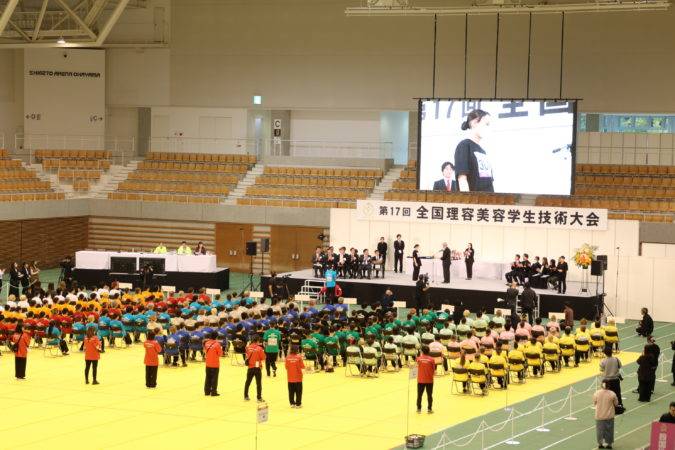 第17回全国理容美容学生技術大会で銅賞＆優秀賞✨トップスタイリスト科の作品づくり！