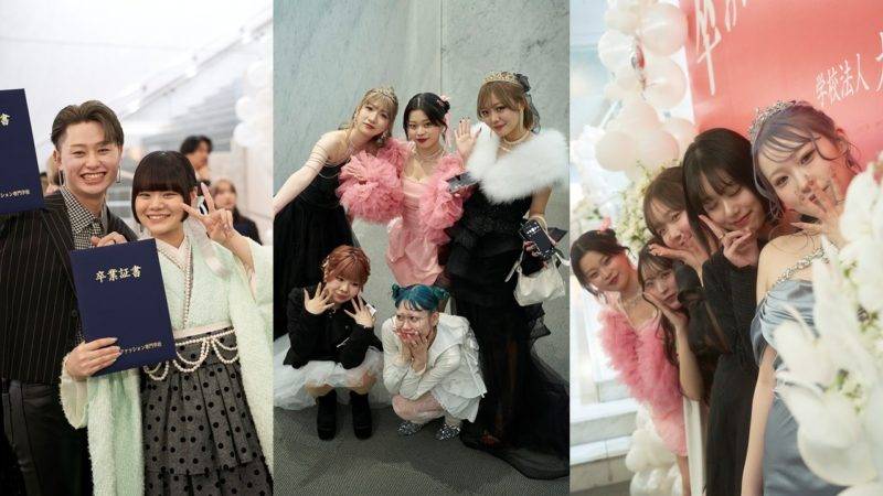 大村美容ファッション専門学校卒業式